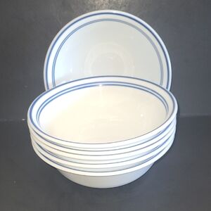 Corelle Classic Cafe Blue Cereal Bowls
